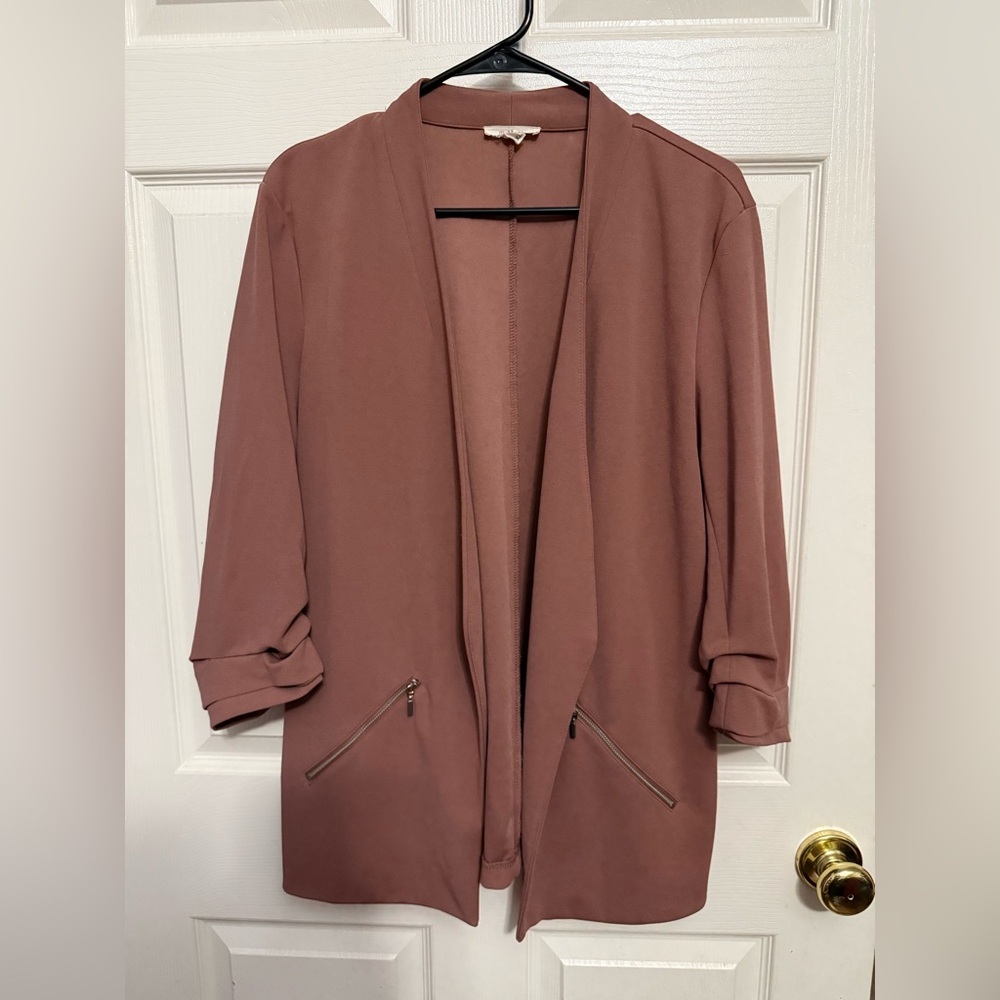Maurices Dusty Rose XL Blouse